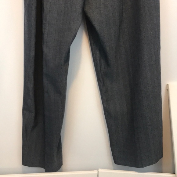 Covington Women’s Navy Herringbone Pants Trousers Size 34W - Picture 6 of 6